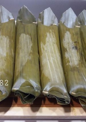 Foto resep "lontong nasi aron"