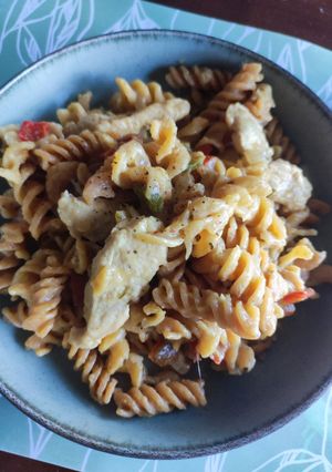 Una foto de Pasta de Lentejas con Pollo