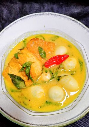 Foto resep Opor tahu telur puyuh wangi kemangi