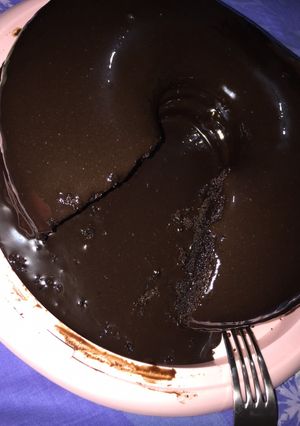 صورة لوصفة كيكة الشوكولاته