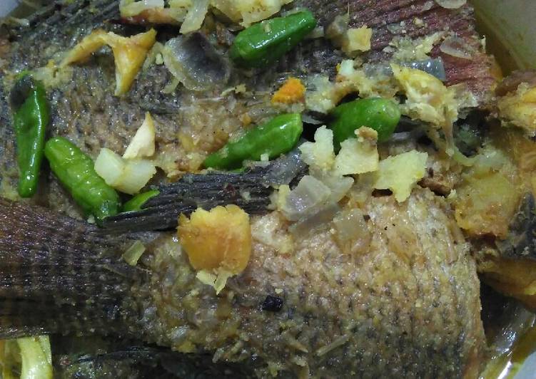 Cara buat Mujaer kuah kuning yang nikmat Untuk Jualan