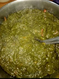 सरसों पालक मेथी बथुआ का साग (Sarson palak methi bathua ka saag recipe in hindi) रेसिपी मुख्य फोटो