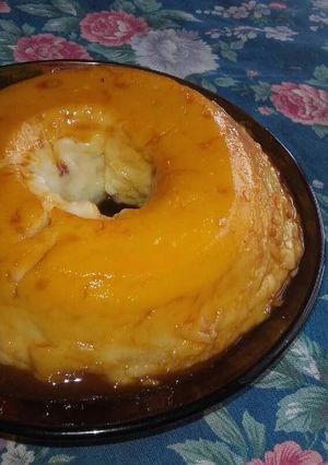 Una foto de Flan de harina 😍