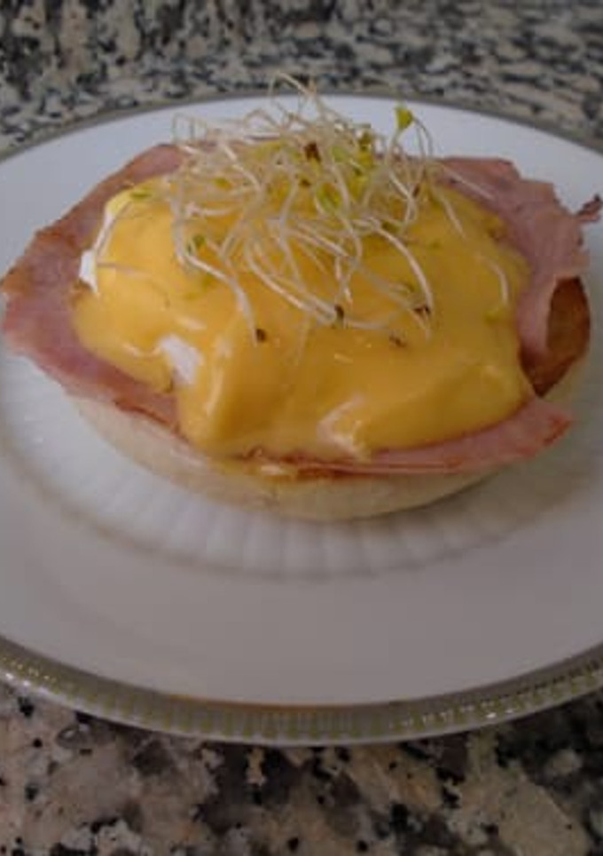 Una foto de Huevos benedict