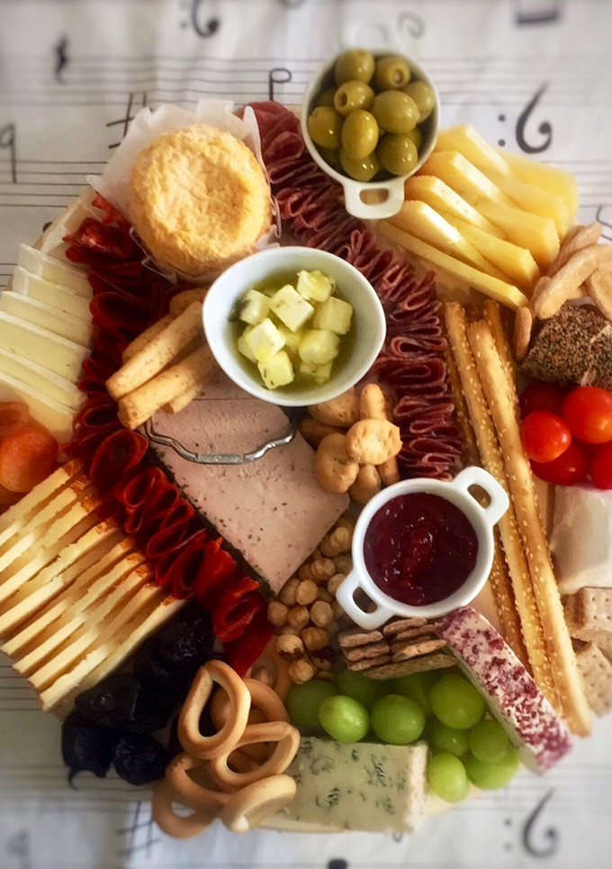 Una foto de Tabla de quesos