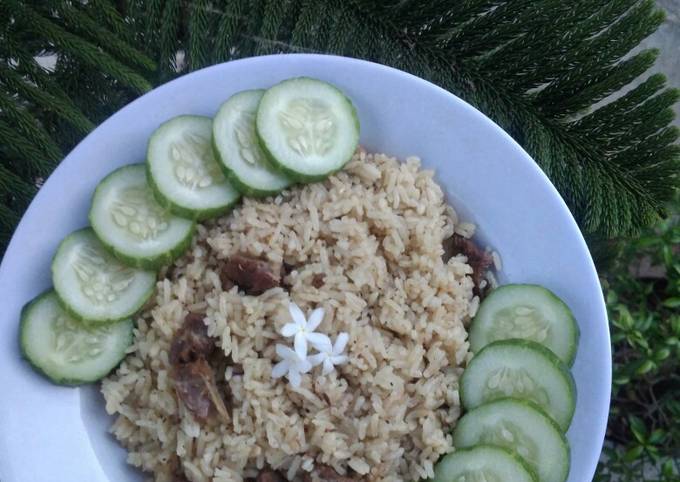 Yuk intip, Resep bikin Nasi kebuli : percayalah, satu piring takkan pernah cukup yang sesuai selera