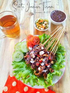 Foto resep Sate Jamur Tiram