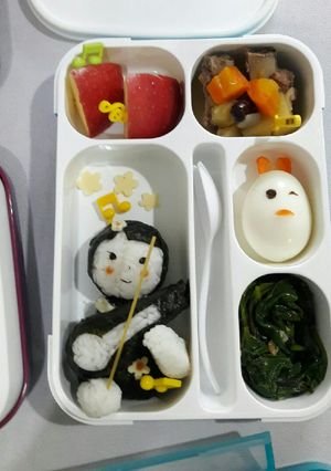 Foto resep Mommy bento violinist sop iga babi