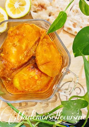 عکسی از دستور خوراک به آلو