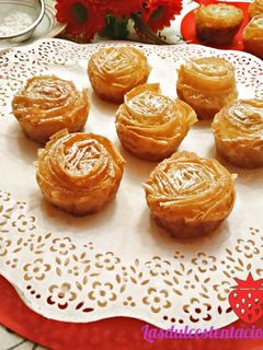 Una foto de Mini Tartas Flor