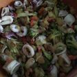 Calamares con verdura