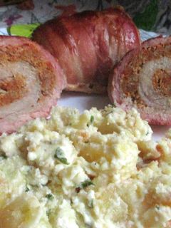 Parasztpecsenye juhtúrós burgonyával recept fotója