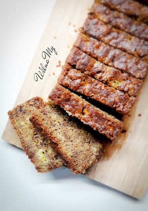 Foto resep Eggless Gluten Free Banana Cake