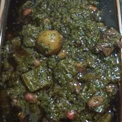 خورشت قورمه سبزی با کرفس مجلسی-レシピのメイン写真