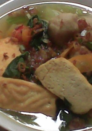Foto resep Soup campur seger