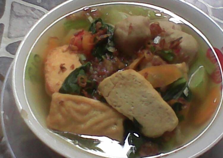 Soup campur seger