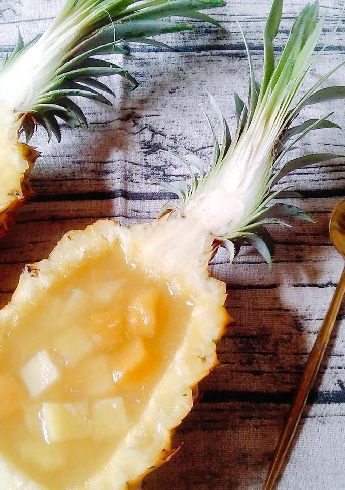 鳳梨芒果洋菜凍 的食譜成品照片