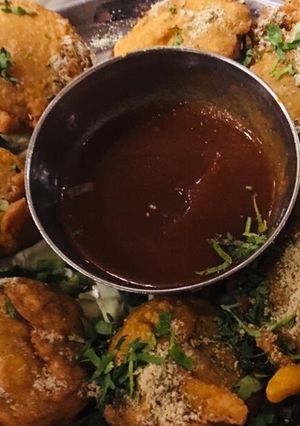 A picture of Onion pakora.