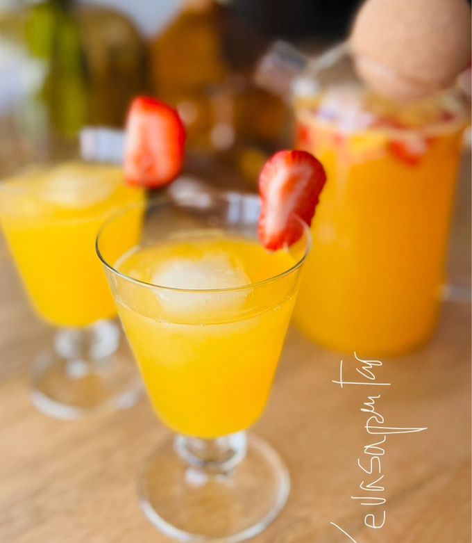 Foto principal de Sangría de Cava 🍾 🍑 🍋 🍊 🍓