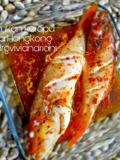 Foto resep Tim ikan kerapu ala hongkong
