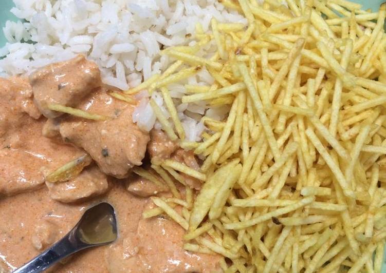 Strogonoff de frango