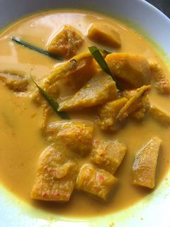 Gambar Labu Kuning🎃 masak lemak Cili padi