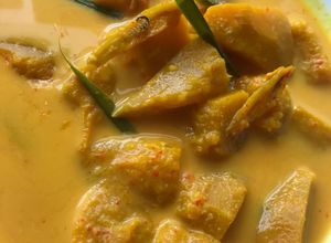 Gambar Labu Kuning🎃 masak lemak Cili padi