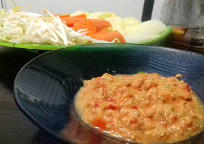 Sambal muncang raos