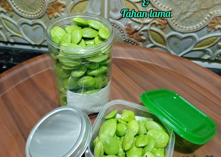 Resep 💚Tips: Mengekalkan Kesegaran Petai &amp; Tahan Lama(kekal renyah) yang Enak