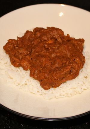 A picture of Indian Chicken Curry.