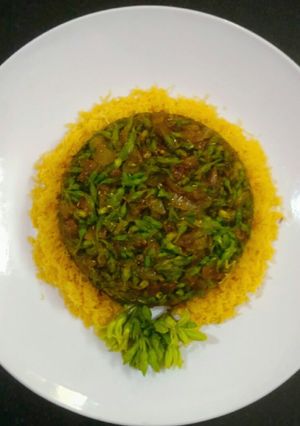 A picture of Monsoon flower sabji.