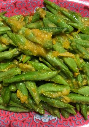 Foto resep Bean Salted Egg / Buncis Telur Asin