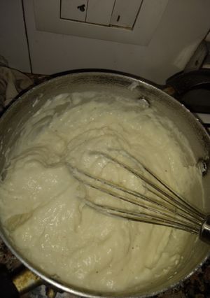 Una foto de Salsa blanca espesa
