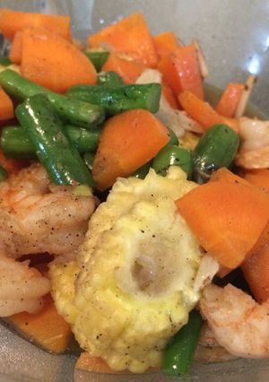 Foto resep Tumis udang sayuran