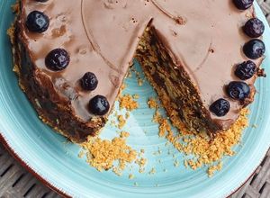Foto principal de 🥧 Tarta de galletas con chocolate 🍫 y nueces