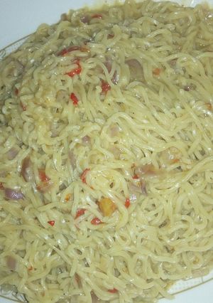 A picture of My indomie noodles.