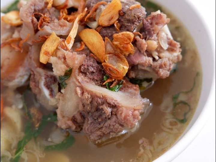 Cara Mudah Membikin Resep Sup Tulang Sapi yang Lezat Sekali Anti Ribet, Mantap