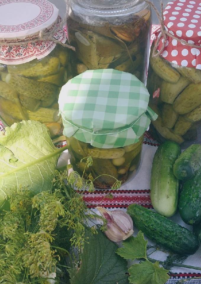 Огірки мариновані