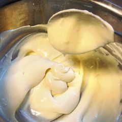 Soy sweet cream A picture of Soy sweet cream.