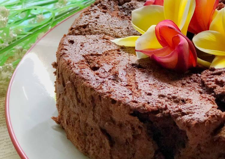 Chiffon Coklat Putel ala Tiger Kitchen