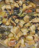 Ba chỉ kho dưa chua