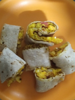 A picture of Chapati roll.