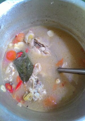 Foto resep Garang Asem Ayam tanpa bungkus