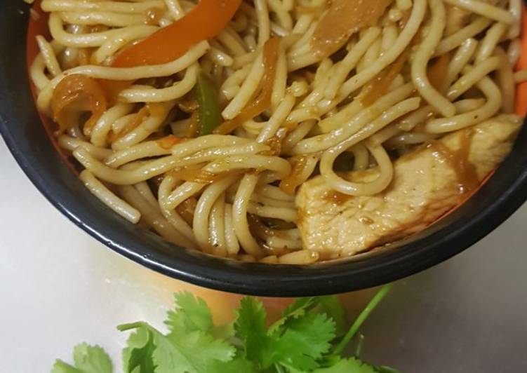 Steps to Make Ultimate Chicken chowmein