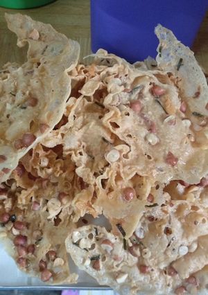 Foto resep Peyek kacang gurih