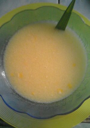 Foto resep Bubur jagung manis