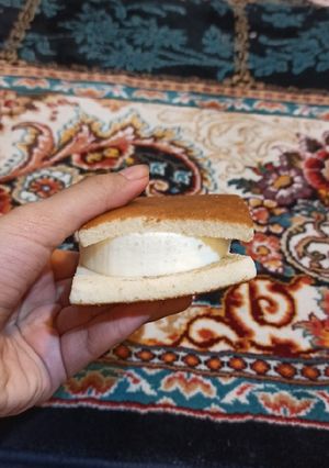 عکسی از دستور کیک بستنی