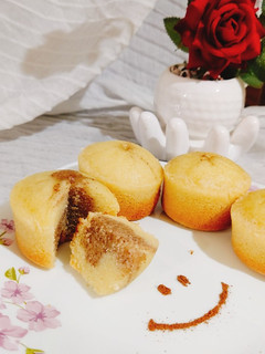 عکسی از دستور کیک فنجونی دارچینی👩🏻🍳