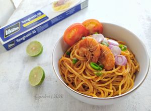 Foto resep Mie Aceh (Versi Spageti)