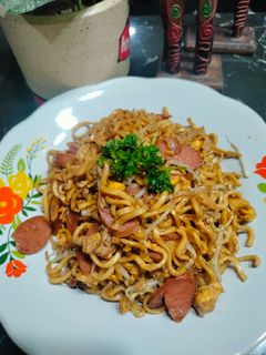 Foto resep Mie goreng sosis